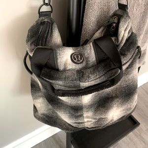 Lululemon Large Wool Messenger Bag